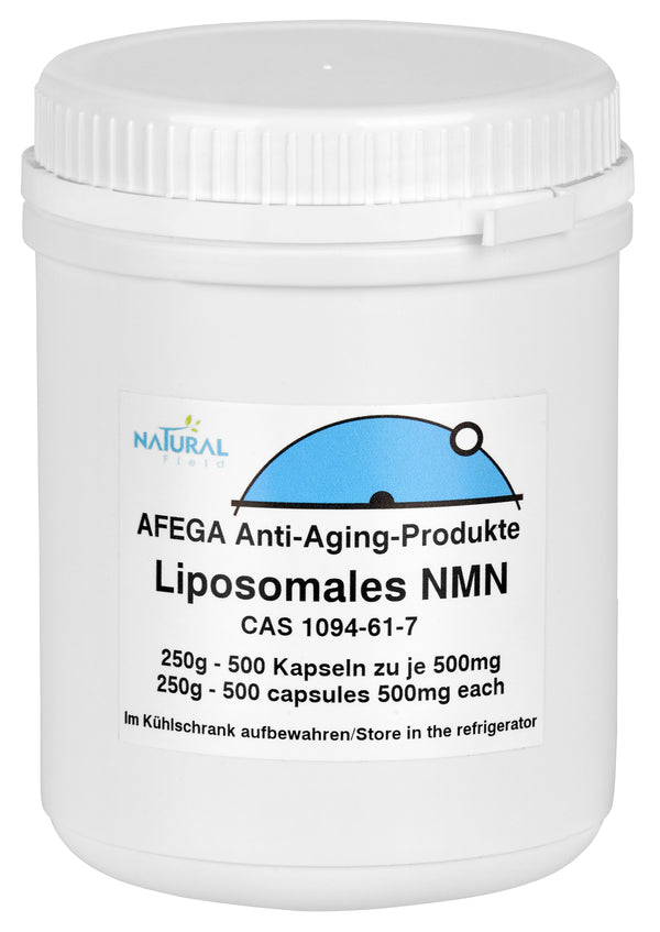 250 g de poudre liposomale de NMN (mononucléotide nicotinamide) - 500 gélules de 500 mg chacune