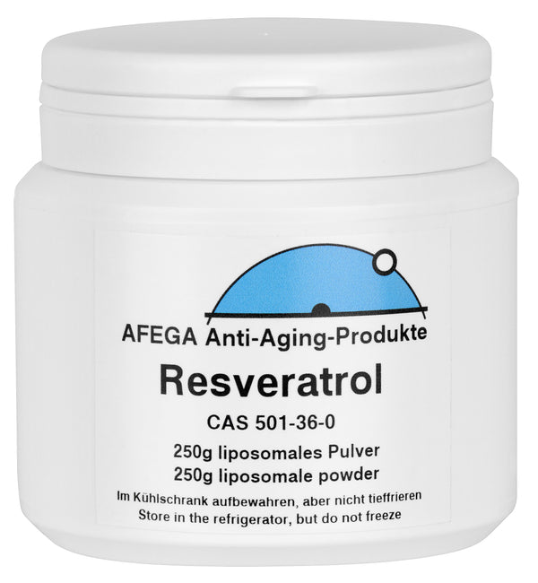 250g di polvere di resveratrolo liposomiale, purezza 99% (a base vegetale)