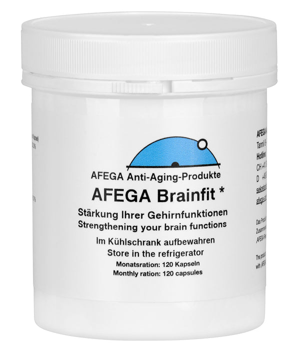 AFEGA® Brainfit * - Profilassi (40+) contro l'oblio e il calo della competenza verbale