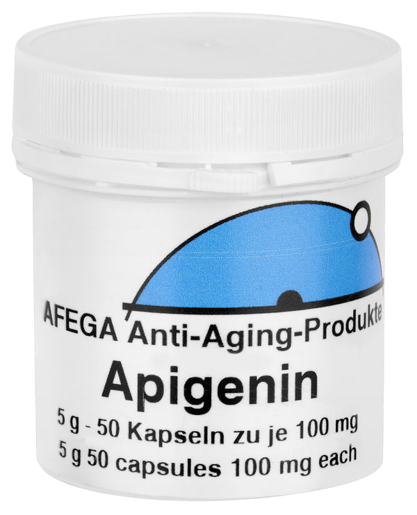 Apigenina (el ingrediente activo de la manzanilla): Prevención en lugar de reparación - 50 cápsulas de 100 mg cada una