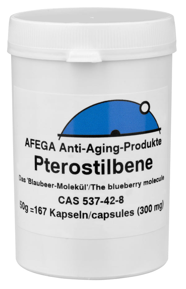 50 g Pterostilbene Powder (the 'blueberry molecule'), 167 capsules 300 mg each