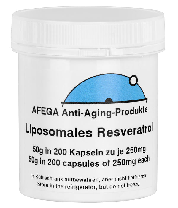 50 g de poudre de resvératrol liposomal (à base de plantes) - 200 gélules de 250 mg chacune