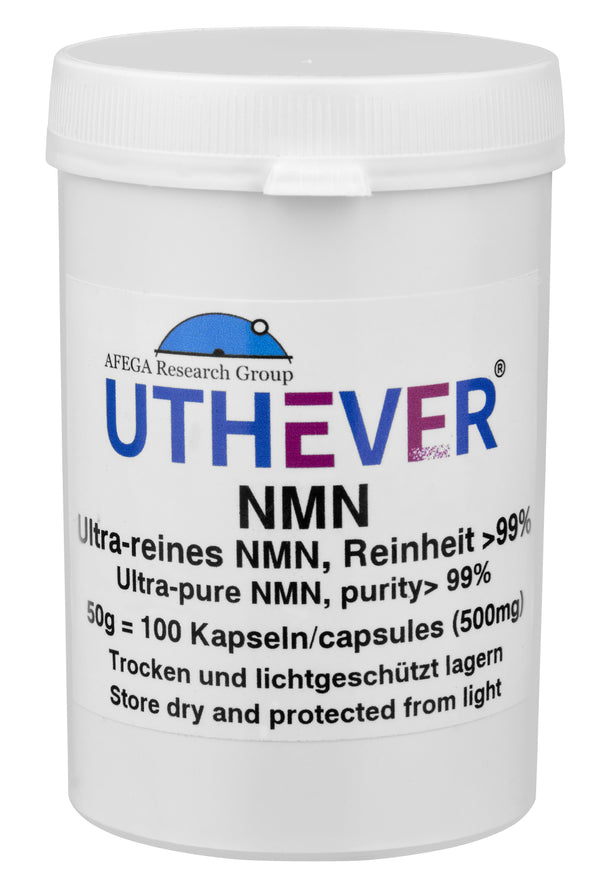 50 g de UTHEVER® NMN (Nicotinamide Mononucléotide) - 100 gélules soit 500 mg