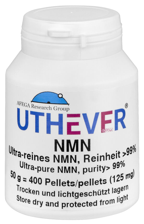 50 g UTHEVER® NMN in the form of 400 lozenges for convenient dosing of your NMN