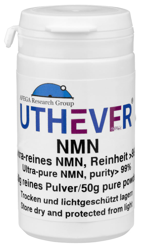 50 g de pó UTHEVER® NMN (Nicotinamida mononucleotídeo)