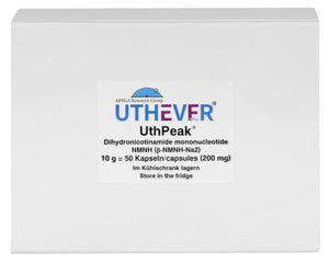 (More) Effective alternative to NMN: UthPeak®/AFEGA® (NMNH, instead of NMN) - 50 capsules of 200 mg each