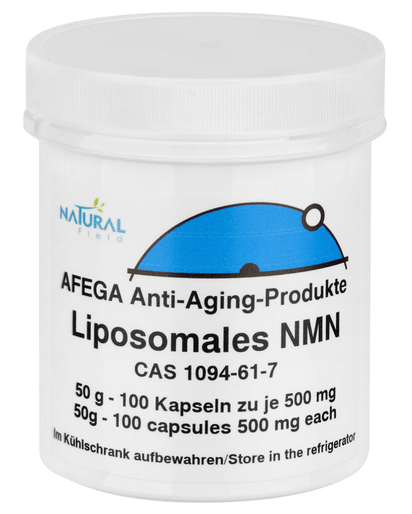 50 g liposomal NMN powder (nicotinamide mononucleotide) - 100 capsules of 500 mg each