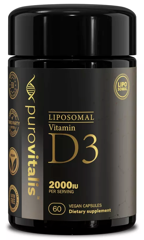 Vitamina D3 lipossomal 2000 UI